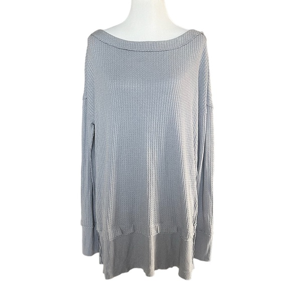 We The Free North Shore waffle knit thermal top - Picture 3 of 10